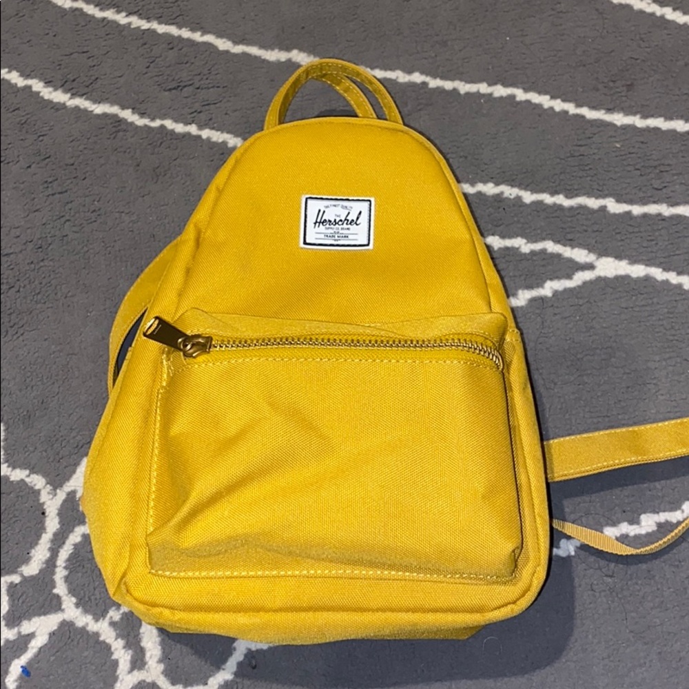 Herschel supply co. Mini nova backpack yellow